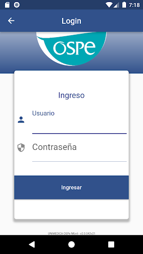 UNIMEDICA OSPe Móvil Screen 2