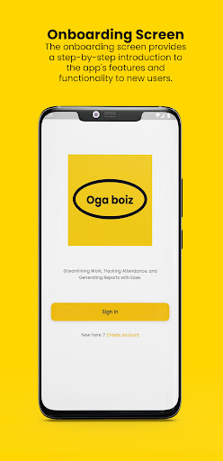 Android application Oga Boiz screenshort