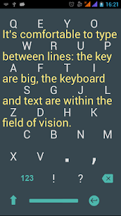 1C Big Keyboard Screenshot