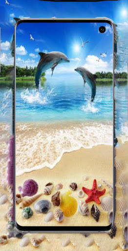 Android application Fish Wallpaper HD-4K screenshort