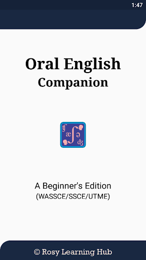 Android application Oral English Companion screenshort