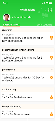 RIH Patient Portal Screen 2