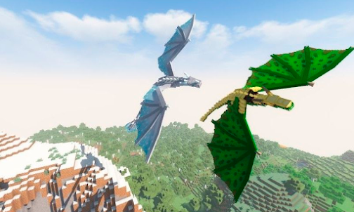Dragons Mod Minecraft PE