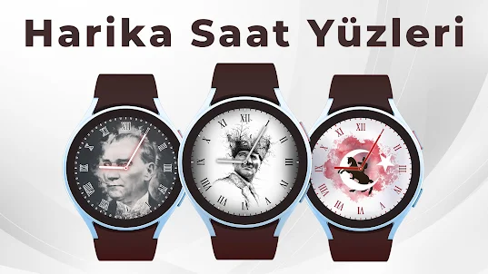 Atatürk Saat Yüzleri ve Duvar