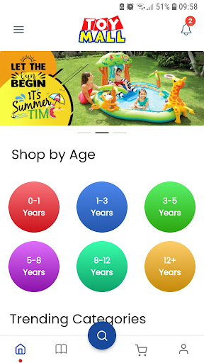 Android application Toy Mall screenshort