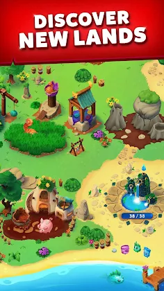 Little Linkers - Match 3 & Bui - Screenshot 2
