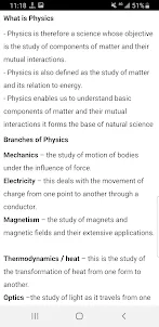 Physics Notes Form 1 Offline