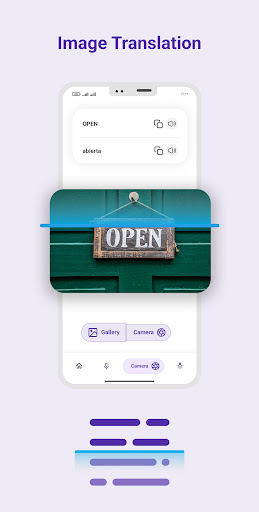 Spanish image, text Translator Screen 2