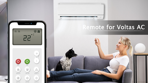 Remote for Voltas AC Screen 3