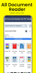 All Document Reader: PDF, Word