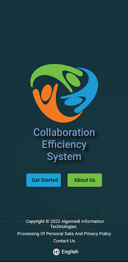 Android application Collaboration EfficiencySystem screenshort