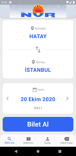 Android application Hatay Nur Seyehat screenshort