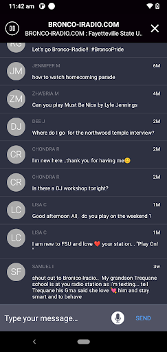 BRONCO-iRADIO.COM Screen 3