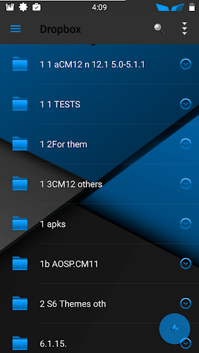 Blu XS CM12-13 Theme screenshot 7