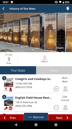 Screenshot of Visit Amarillo