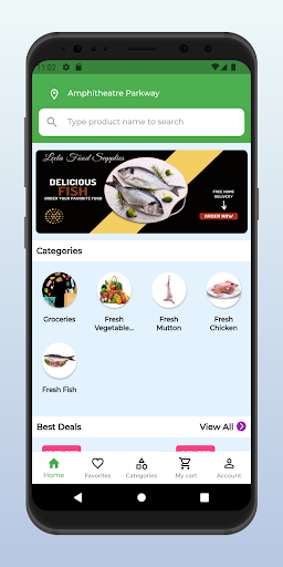 Leela Foods Screen 2