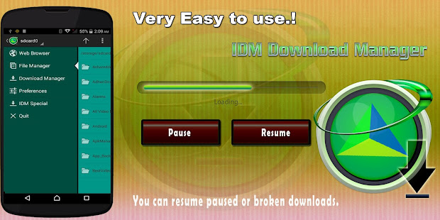Скачать игру ☆ IDM Video Download Manager ☆ для Android бесплатно