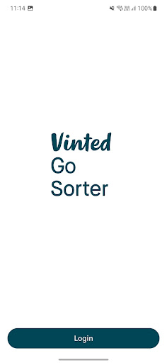 Android application Vinted Go Sorter screenshort
