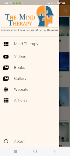 Android application Mind Therapy screenshort
