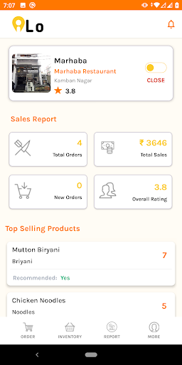 iLo Restaurants Partner