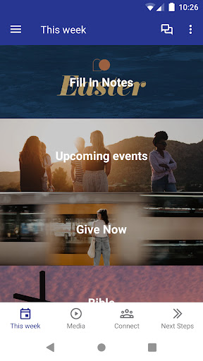 Android application The Church at Clarendon screenshort