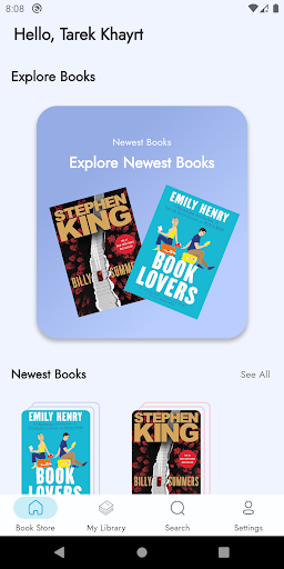 Android application Salween Books screenshort