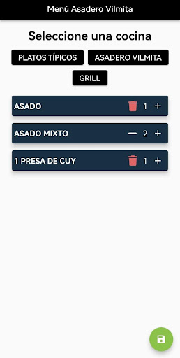 Asadero Vilmita Screen 2