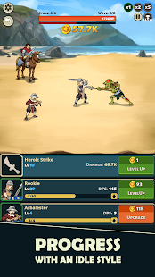 Idle Bounty Adventures Varies with device APK screenshots 2