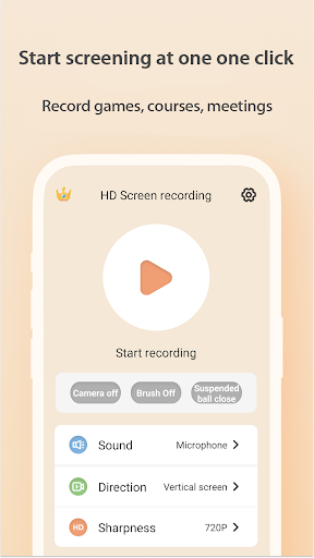 Android application Record screen audio and video screenshort