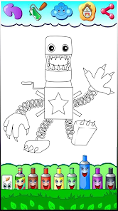 Playtime Boxy Boo Coloring Page - Free Printable Coloring Pages for Kids