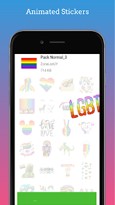 Captura de Pantalla 8 Stickers LGBT android