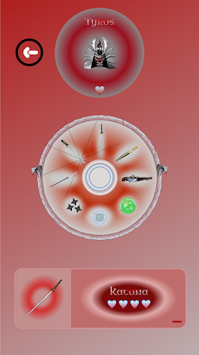 Android application Samurai Roulette screenshort