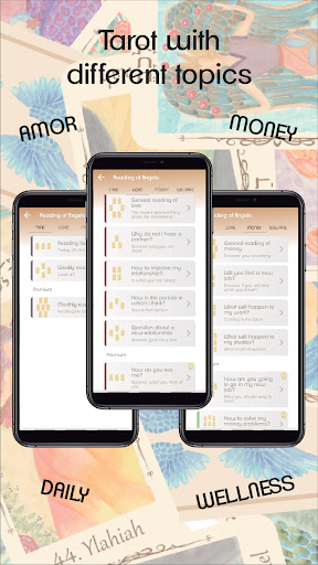 Android application Angels Tarot 72 screenshort