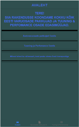 Varuosade pakkujad Eestis Screen 3