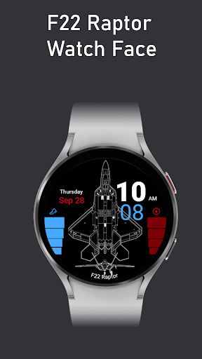 F22 Raptor Watch Face Screen 2