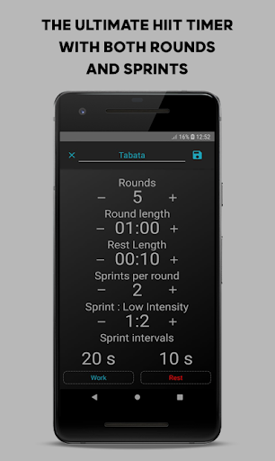 SVRBK Timer for HIIT & Boxing Screen 3