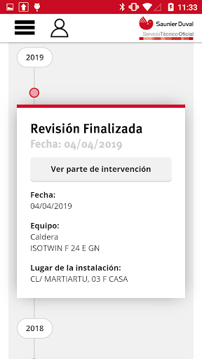 Área Clientes Saunier Duval Screen 2