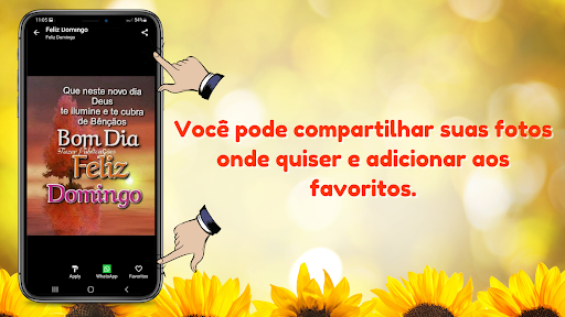 Imagem com Mensagem de Bom Dia Screen 3
