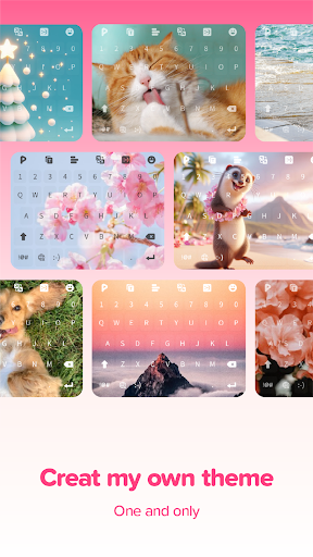 Android application PlayKeyboard - Fonts, Emoji screenshort