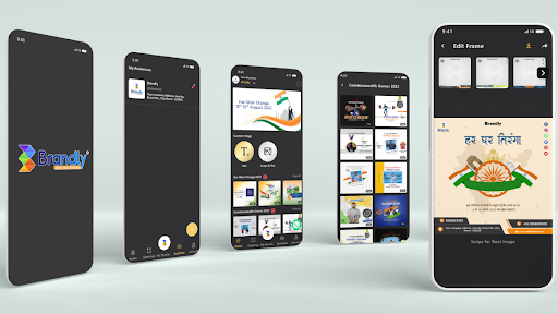 Android application Business Post Maker - Brandly® screenshort