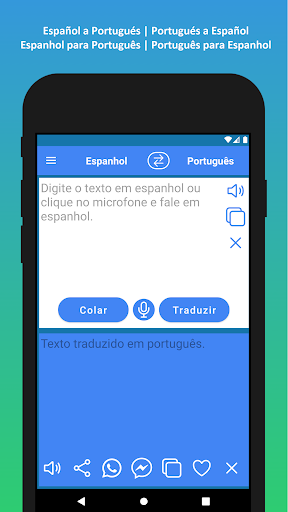 Visualização do aplicativo