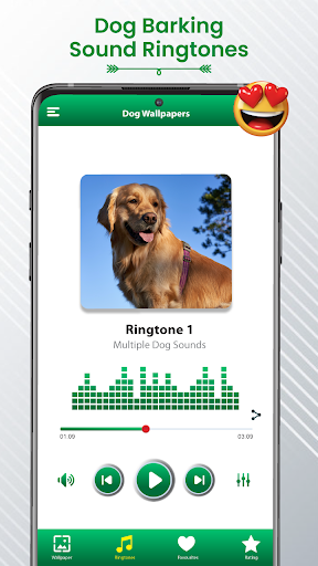 Dog Sound Ringtones Wallpapers Screen 2