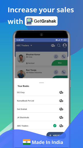 GetGrahak - Manage Leads, Schedule Tasks, Easy CRM