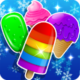 Ice Cream Frozen Mania: Free Match 3 Games Offline icon