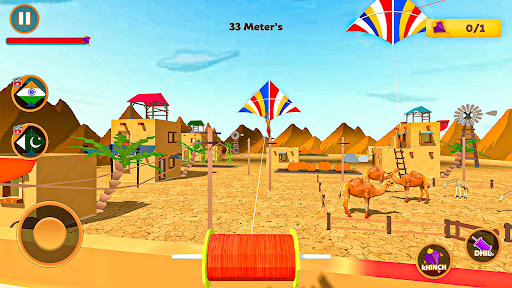 Kite Flying Simultore Games Screen 2