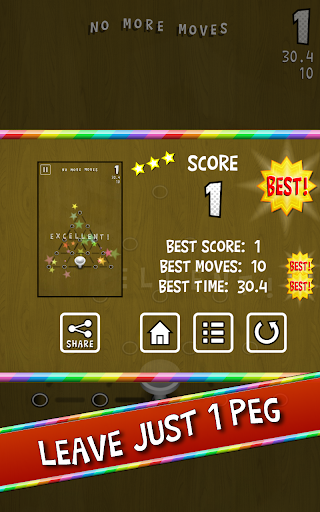 Triangular Peg Solitaire screenshot 18