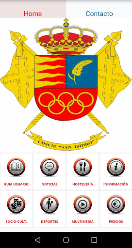 Android application cdscmsanisidro screenshort