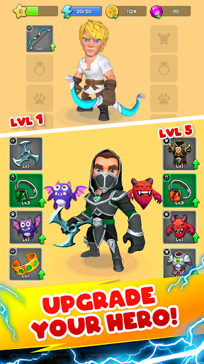 Code Triche Magic Archer: Hero hunt for gold and glory (Astuce) APK MOD screenshots 4