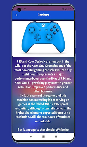 x box one x Guide Screen 2