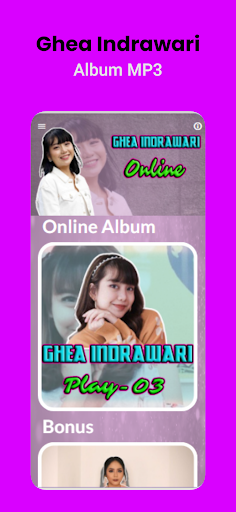 Ghea Indrawari Album MP3 Screen 2